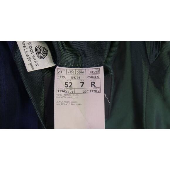 Pal Zileri Current Royal Blue Striped Super 150's Wool 2-Btn Blazer Jacket 40R - Picture 10 of 10